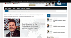 Desktop Screenshot of globalbusinessprofessor.com